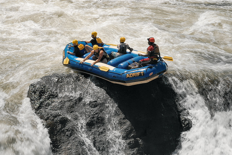 water rafting